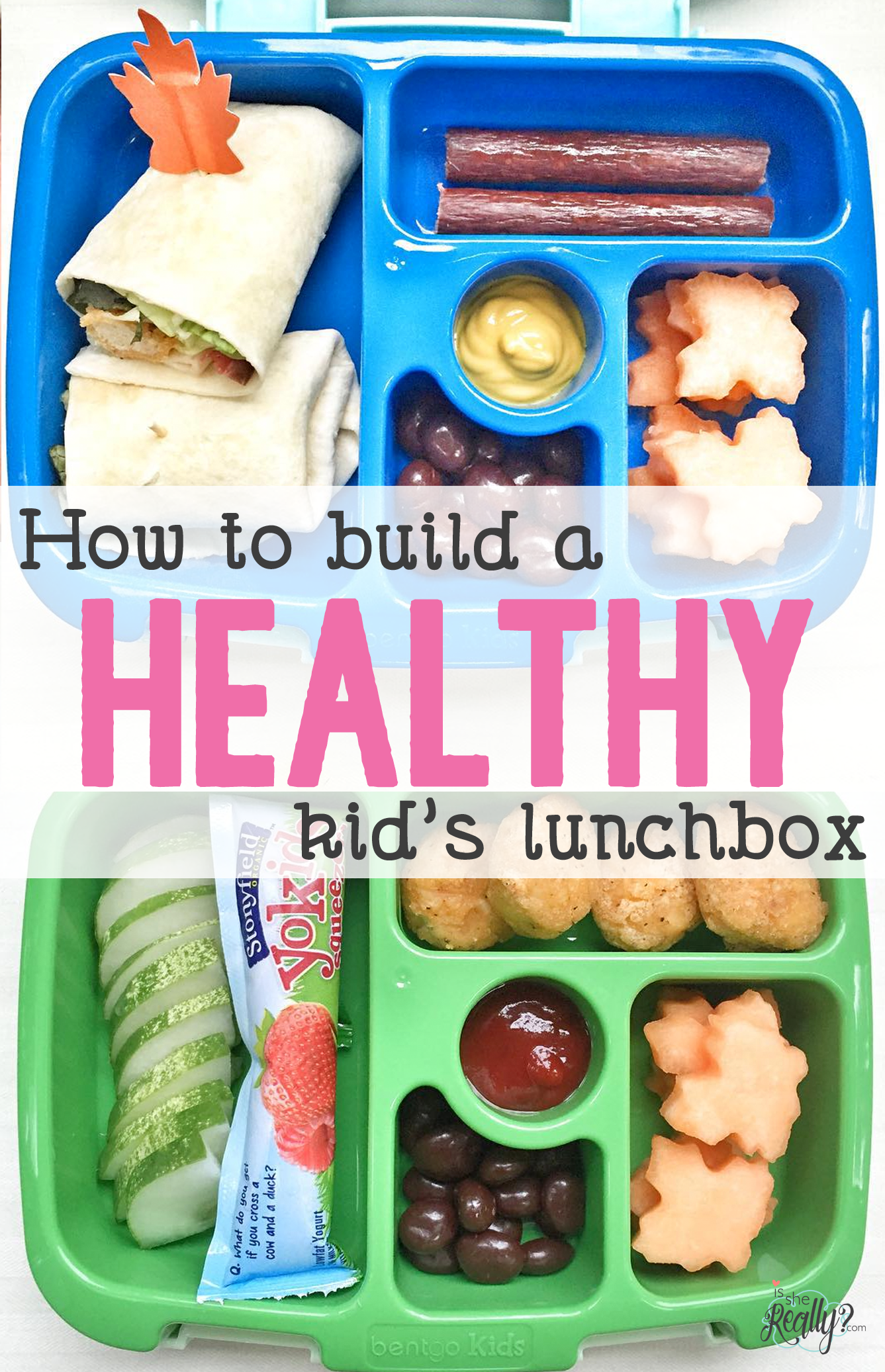 How to build a healthy kids lunchbox. #isshereally @ginaekirk